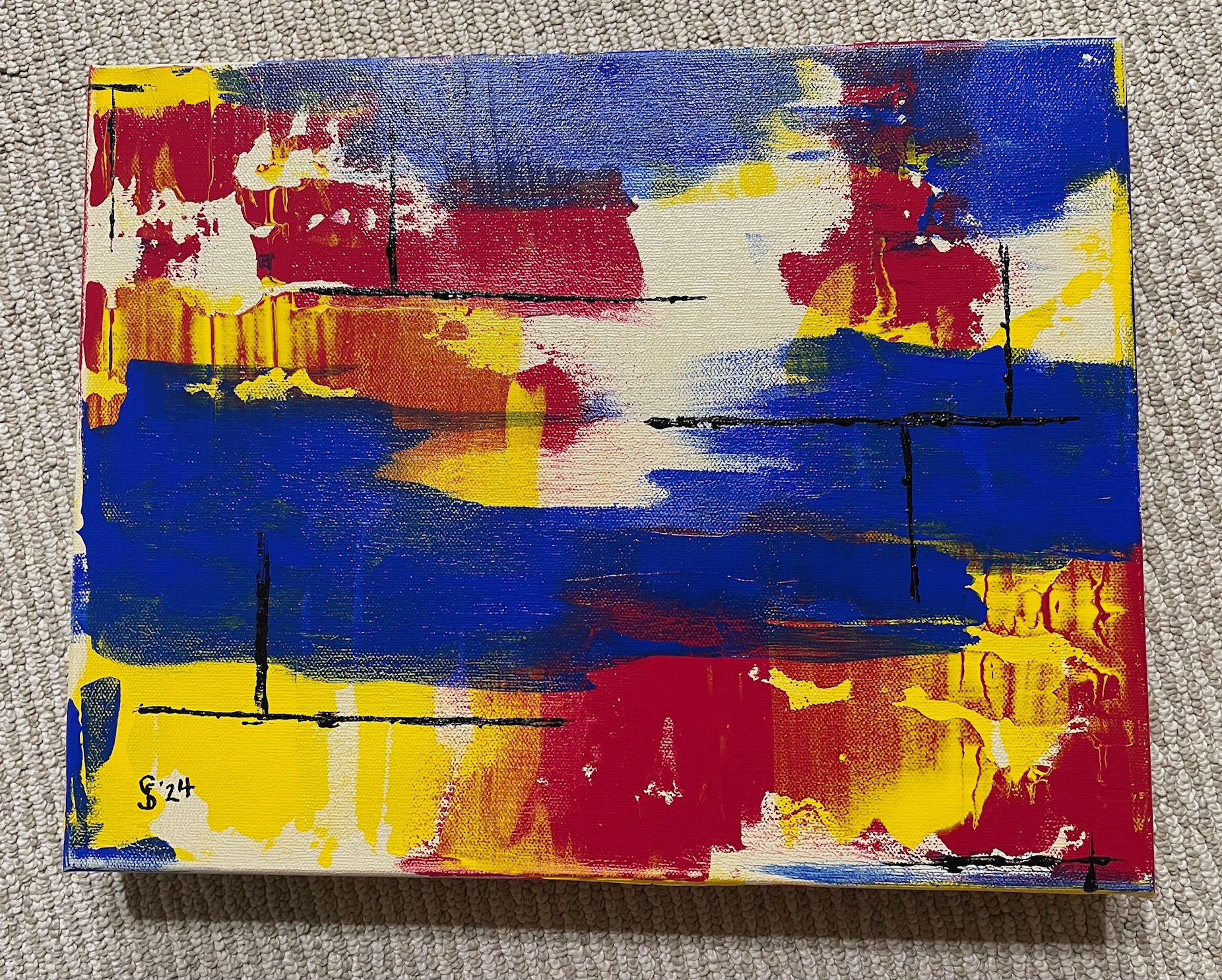 Abstract Acrylic